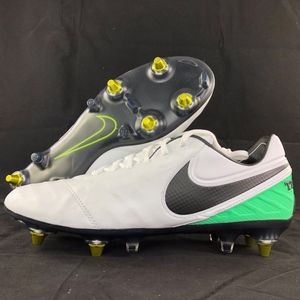Nike Tiempo Legend VI SG-Pro AC White Black Cleats